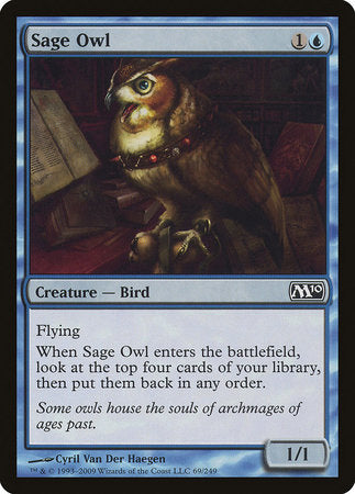 Sage Owl [Magic 2010] | Good Games Cannington