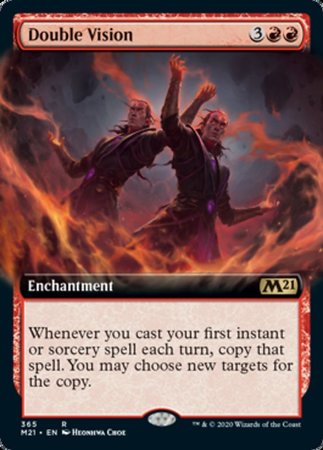 Double Vision (Extended Art) [Core Set 2021] | Good Games Cannington