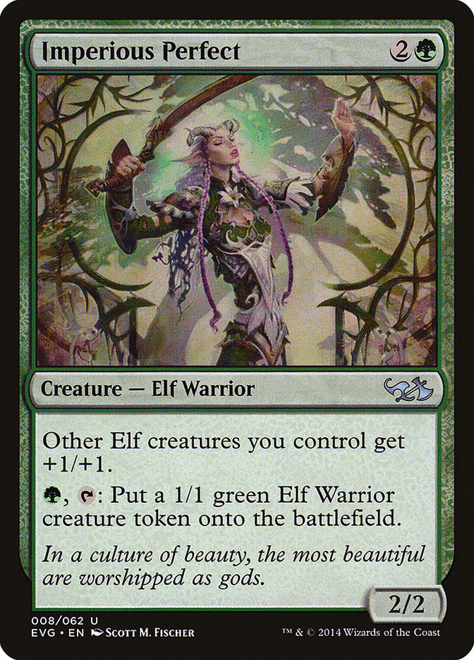 Imperious Perfect (Elves vs. Goblins) [Duel Decks Anthology] | Good Games Cannington