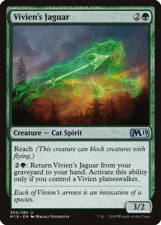Vivien's Jaguar [Core Set 2019] | Good Games Cannington
