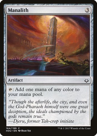Manalith [Hour of Devastation] | Good Games Cannington