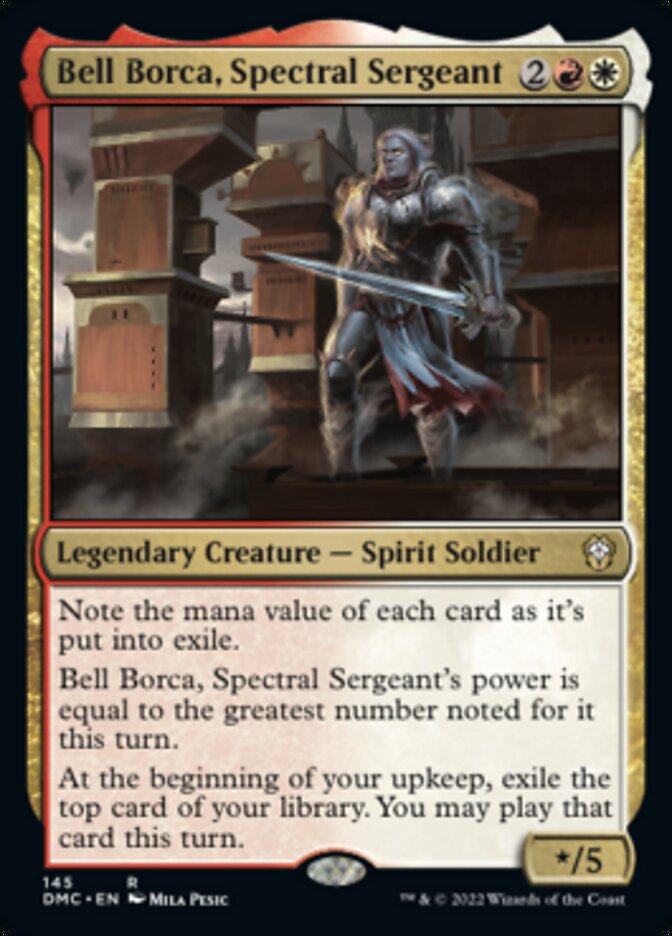 Bell Borca, Spectral Sergeant [Dominaria United Commander] | Good Games Cannington