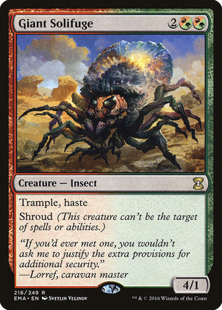 Giant Solifuge [Eternal Masters] | Good Games Cannington