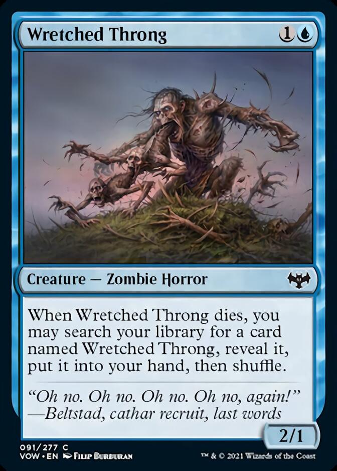 Wretched Throng [Innistrad: Crimson Vow] | Good Games Cannington