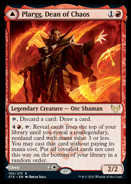 Plargg, Dean of Chaos // Augusta, Dean of Order [Strixhaven: School of Mages] | Good Games Cannington
