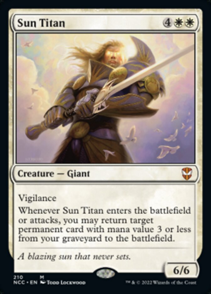 Sun Titan [Streets of New Capenna Commander] | Good Games Cannington