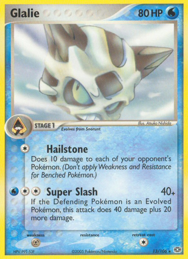 Glalie (13/106) [EX: Emerald] | Good Games Cannington