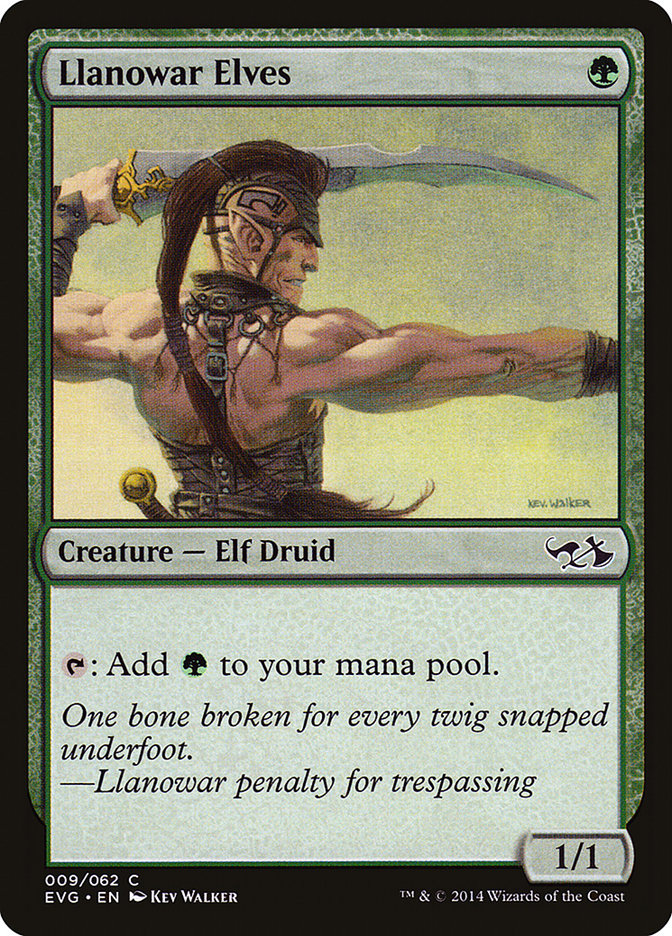 Llanowar Elves (Elves vs. Goblins) [Duel Decks Anthology] | Good Games Cannington