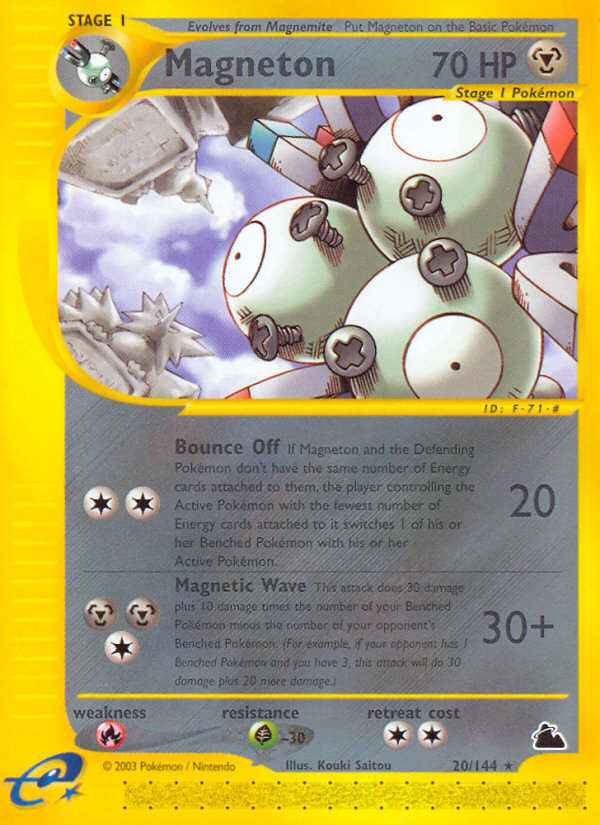 Magneton (20/144) [Skyridge] | Good Games Cannington