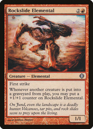 Rockslide Elemental [Shards of Alara] | Good Games Cannington