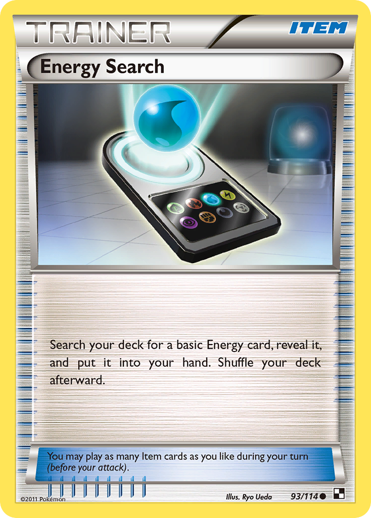 Energy Search (93/114) [Black & White: Base Set] | Good Games Cannington