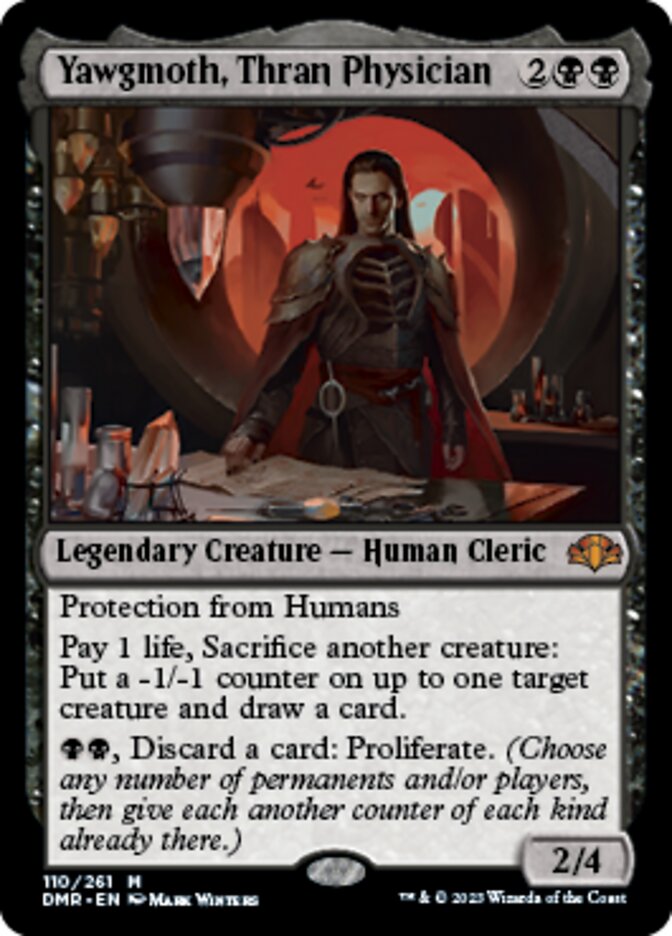 Yawgmoth, Thran Physician [Dominaria Remastered] | Good Games Cannington