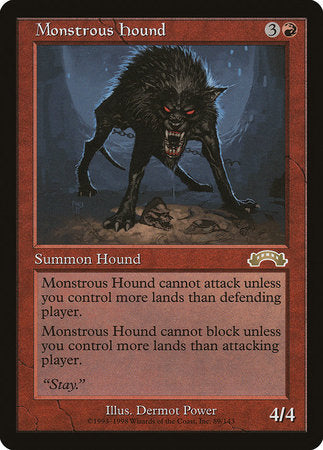 Monstrous Hound [Exodus] | Good Games Cannington