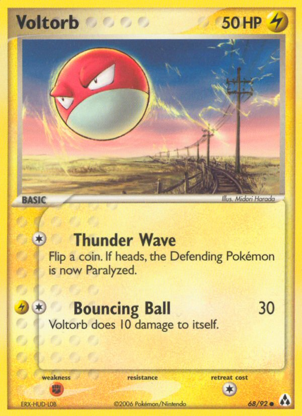 Voltorb (68/92) [EX: Legend Maker] | Good Games Cannington