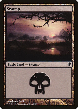 Swamp (346) [Commander 2013] | Good Games Cannington