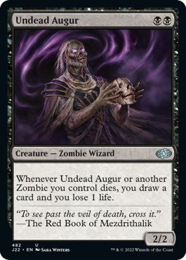 Undead Augur [Jumpstart 2022] | Good Games Cannington