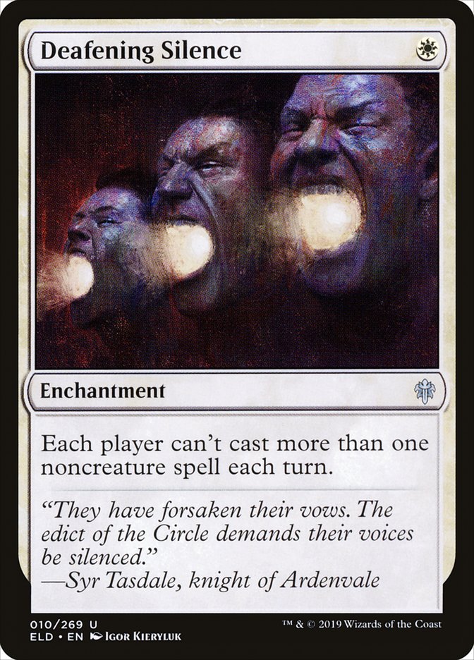 Deafening Silence [Throne of Eldraine] | Good Games Cannington