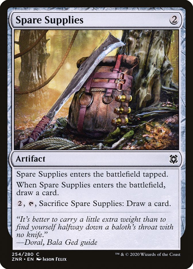 Spare Supplies [Zendikar Rising] | Good Games Cannington