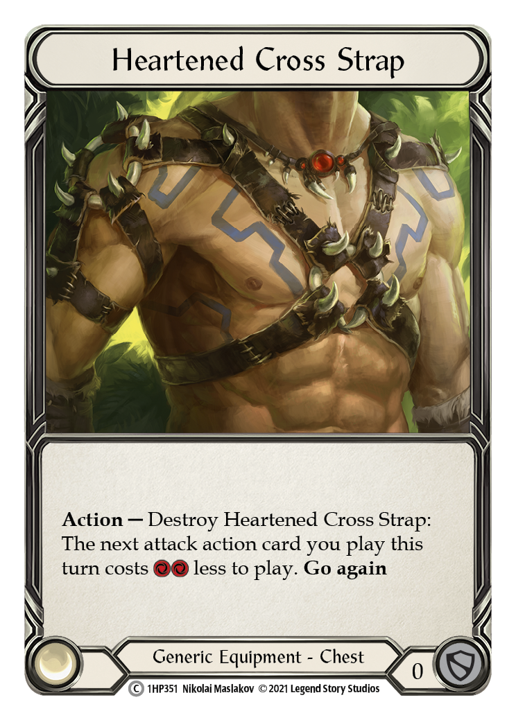 Heartened Cross Strap [1HP351] | Good Games Cannington
