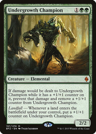 Undergrowth Champion [Battle for Zendikar] | Good Games Cannington