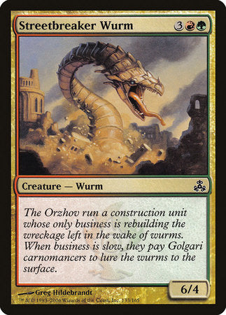 Streetbreaker Wurm [Guildpact] | Good Games Cannington