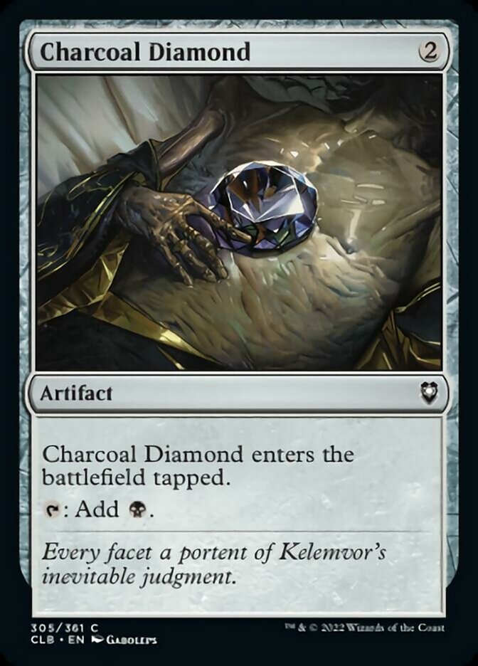 Charcoal Diamond [Commander Legends: Battle for Baldur's Gate] | Good Games Cannington
