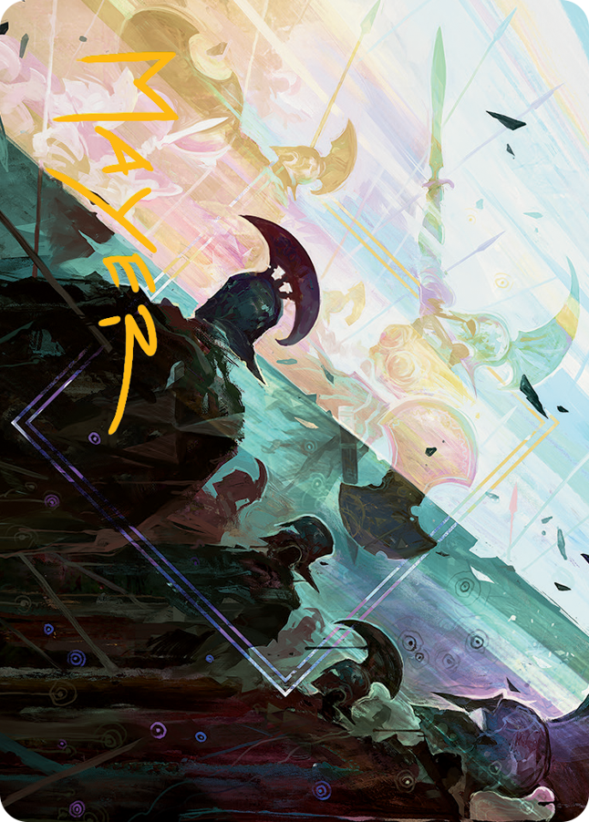 Surge of Salvation Art Card (Gold-Stamped Signature) [March of the Machine Art Series] | Good Games Cannington
