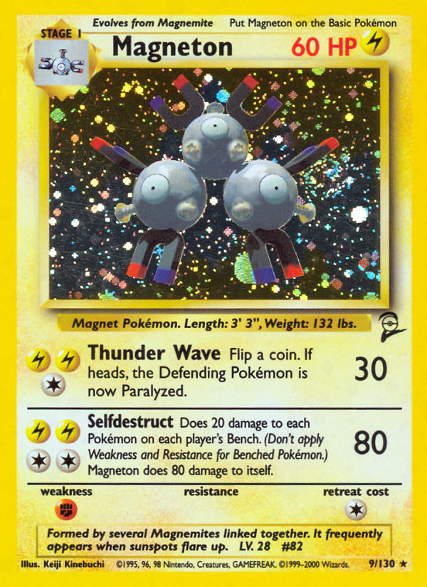 Magneton (9/130) [Base Set 2] | Good Games Cannington