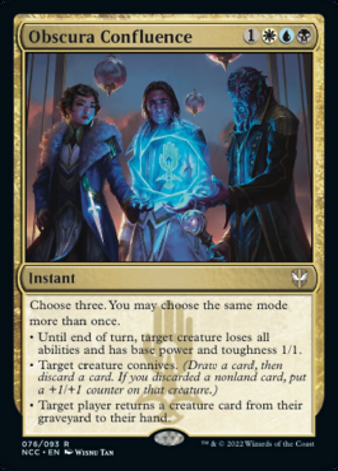 Obscura Confluence [Streets of New Capenna Commander] | Good Games Cannington