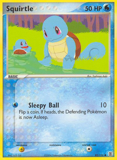 Squirtle (82/112) [EX: FireRed & LeafGreen] | Good Games Cannington