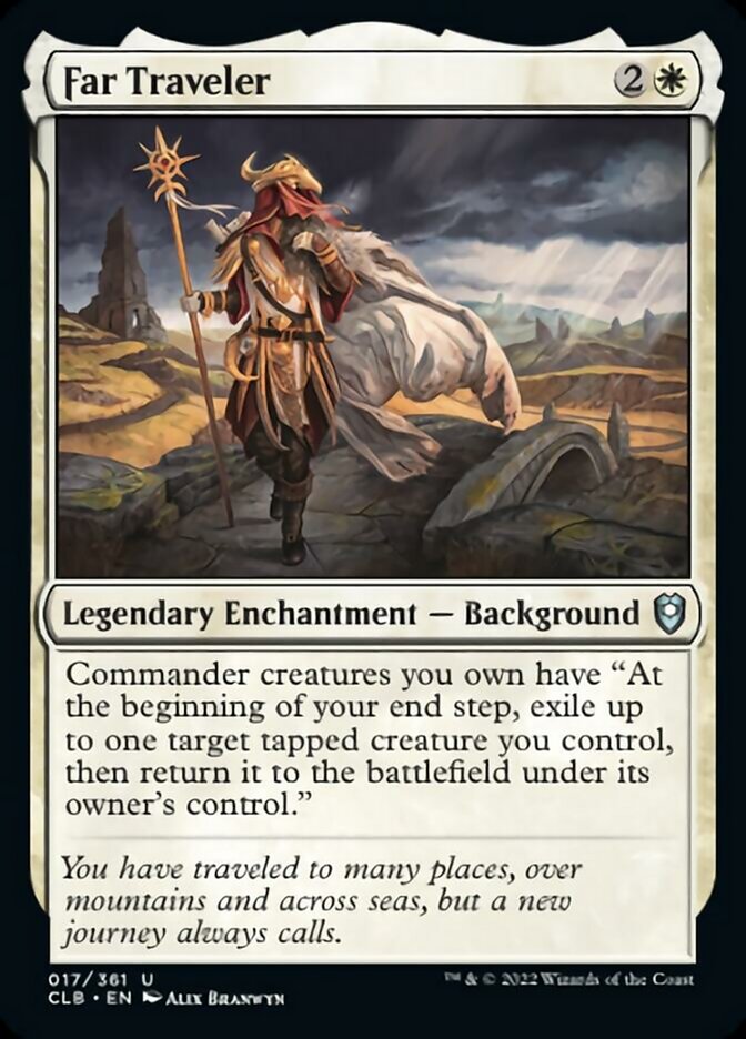 Far Traveler [Commander Legends: Battle for Baldur's Gate] | Good Games Cannington