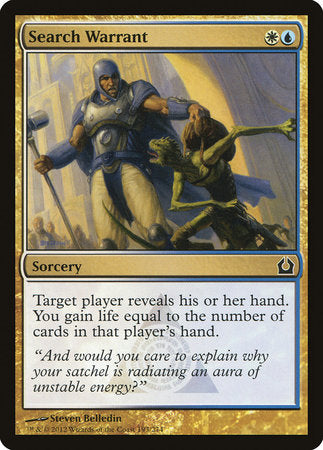 Search Warrant [Return to Ravnica] | Good Games Cannington