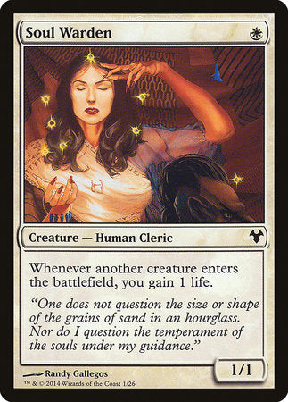 Soul Warden [Modern Event Deck 2014] | Good Games Cannington