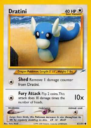 Dratini (63/105) [Neo Destiny Unlimited] | Good Games Cannington