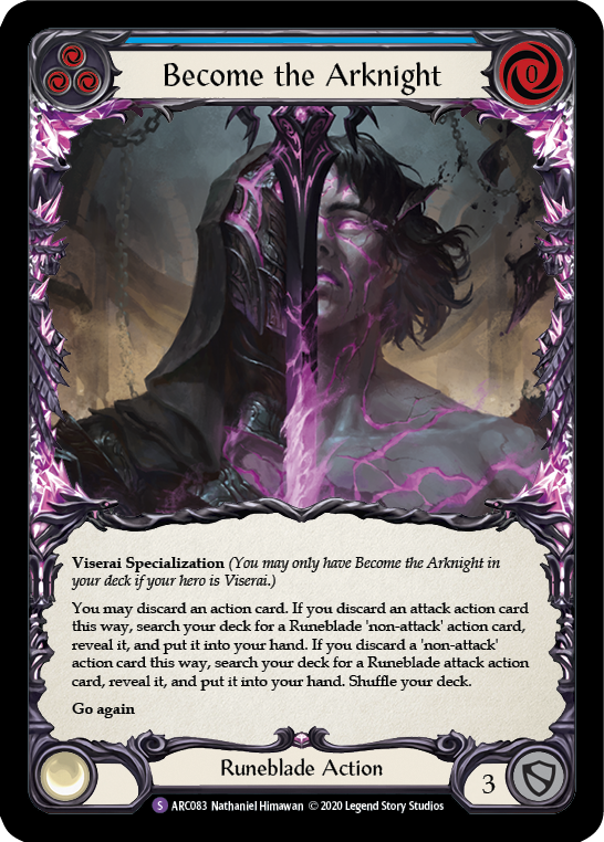 Become the Arknight [U-ARC083] Unlimited Rainbow Foil | Good Games Cannington