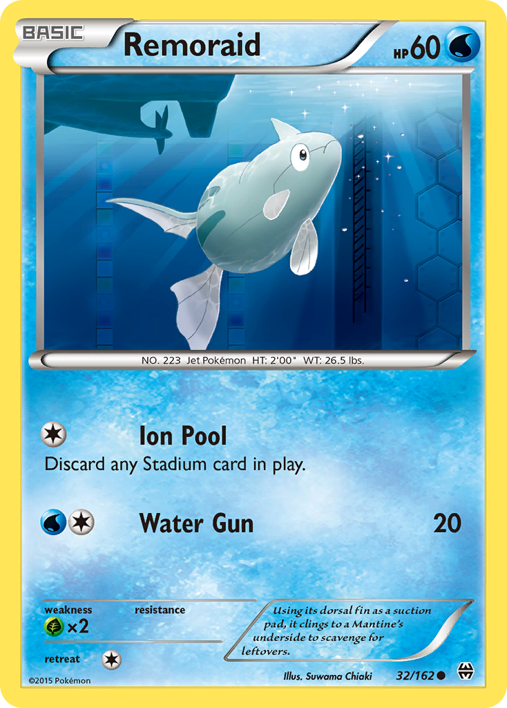 Remoraid (32/162) [XY: BREAKthrough] | Good Games Cannington