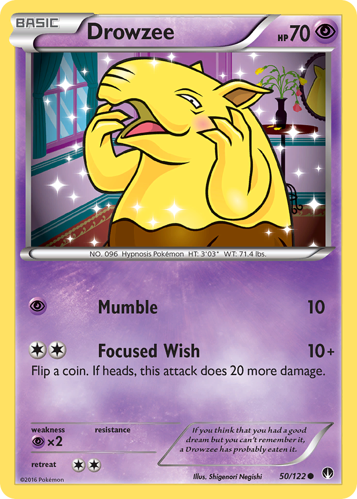 Drowzee (50/122) [XY: BREAKpoint] | Good Games Cannington