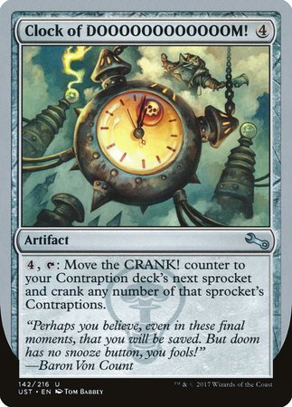 Clock of DOOOOOOOOOOOOM! [Unstable] | Good Games Cannington