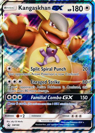 Kangaskhan GX (SM188) (Jumbo Card) [Sun & Moon: Black Star Promos] | Good Games Cannington