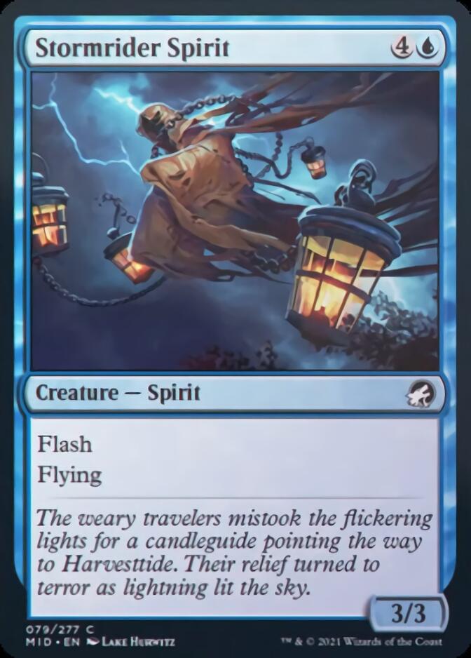 Stormrider Spirit [Innistrad: Midnight Hunt] | Good Games Cannington