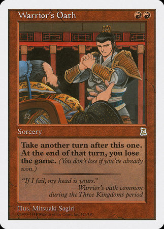 Warrior's Oath [Portal Three Kingdoms] | Good Games Cannington