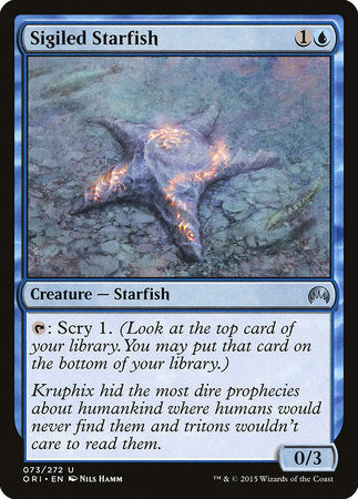 Sigiled Starfish [Magic Origins] | Good Games Cannington
