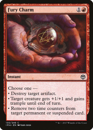 Fury Charm [Iconic Masters] | Good Games Cannington