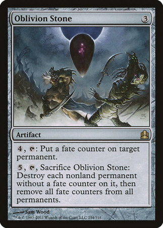 Oblivion Stone [Commander 2011] | Good Games Cannington