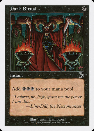 Dark Ritual [Deckmasters] | Good Games Cannington