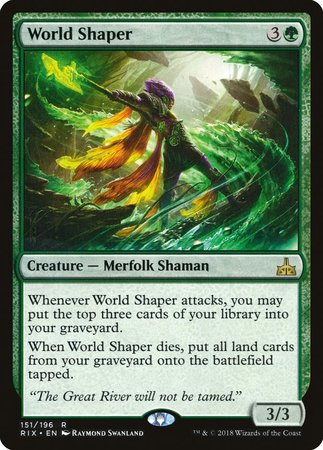 World Shaper [Rivals of Ixalan] | Good Games Cannington