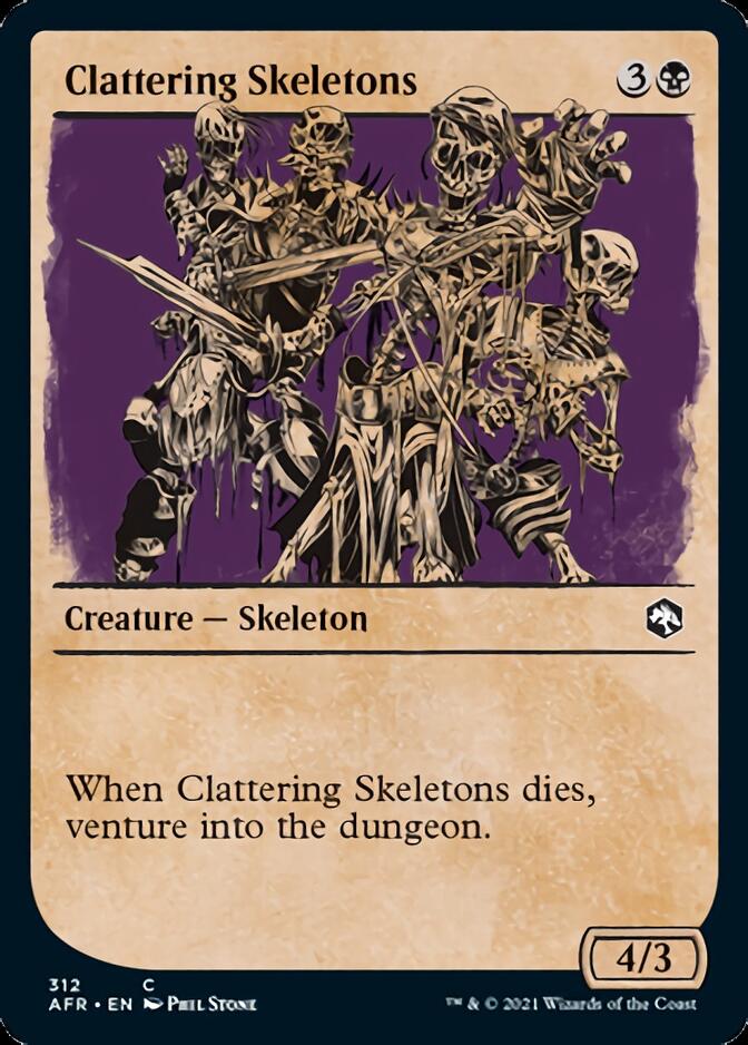 Clattering Skeletons (Showcase) [Dungeons & Dragons: Adventures in the Forgotten Realms] | Good Games Cannington