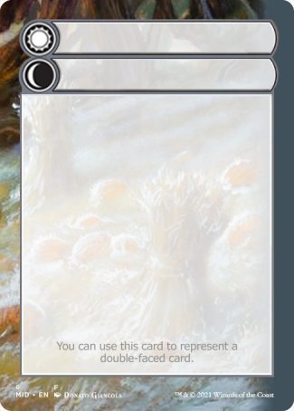Helper Card (6/9) [Innistrad: Midnight Hunt Tokens] | Good Games Cannington