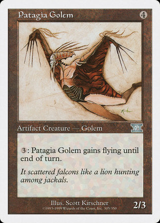 Patagia Golem [Classic Sixth Edition] | Good Games Cannington