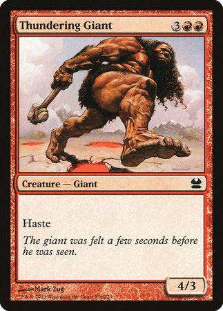 Thundering Giant [Modern Masters] | Good Games Cannington